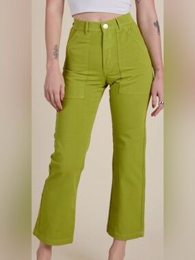 Big Bud Press Work Pants Regular Green Size Small